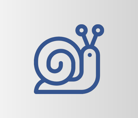 Snail moving slowly - Snail icon by Freepik https://www.flaticon.com/authors/freepik from https://www.flaticon.com/